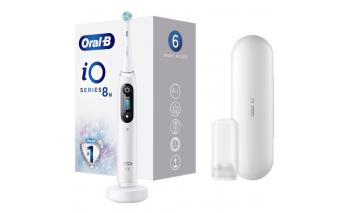 Electric toothbrush Braun Oral-B iO 8 White Alabaster